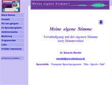 Tablet Screenshot of meine-eigene-stimme.de